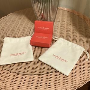 NEW SET OF 2 JAMES AVERY GIFT BOXES.